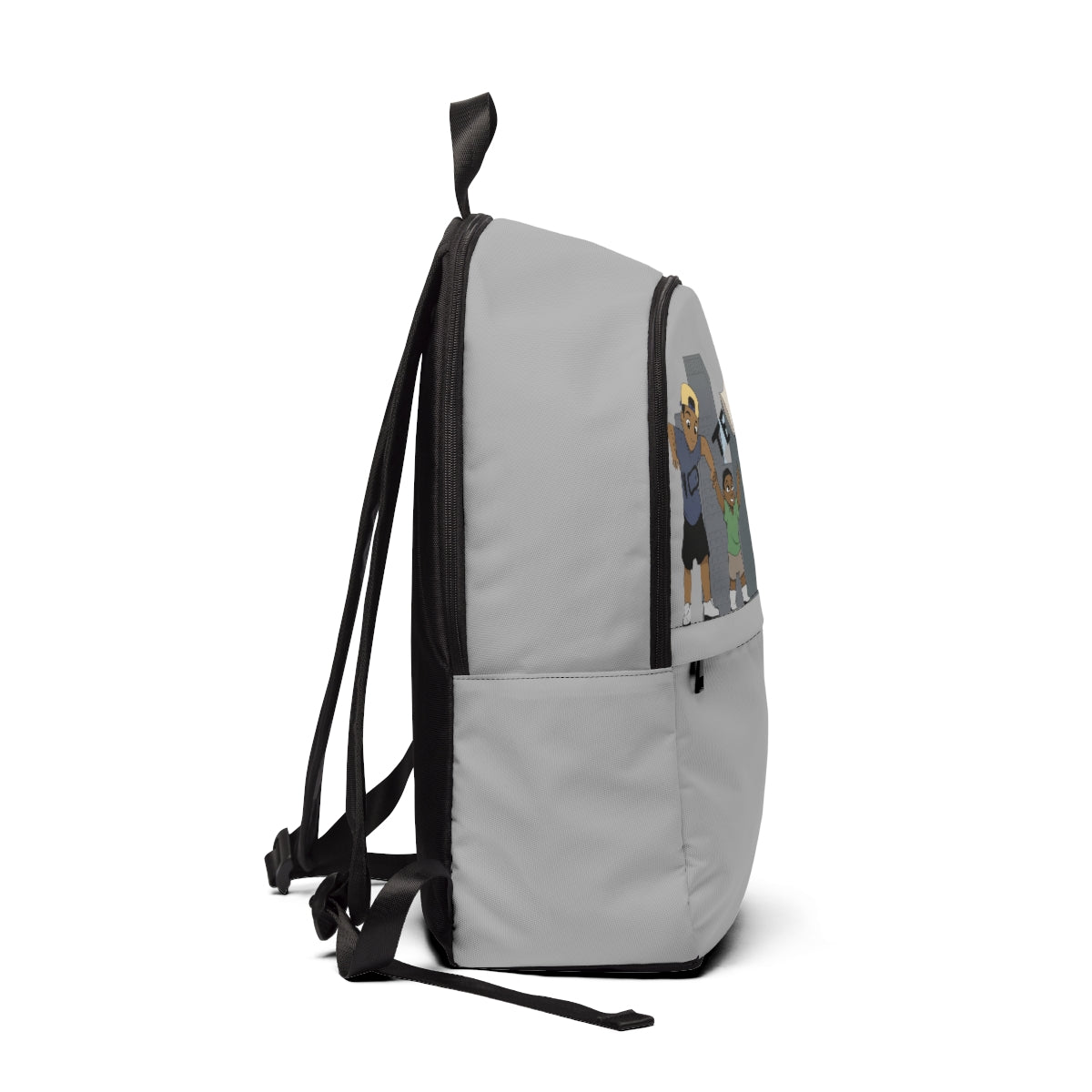 Unisex Fabric Backpack